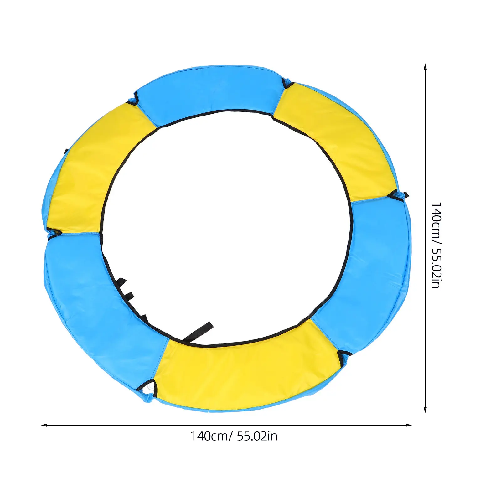 Trampoline Edge Cover Round Spring Pad Thick Weather Resistant Cushion Replacement Safety Pad Protector for Indoor Outdoor