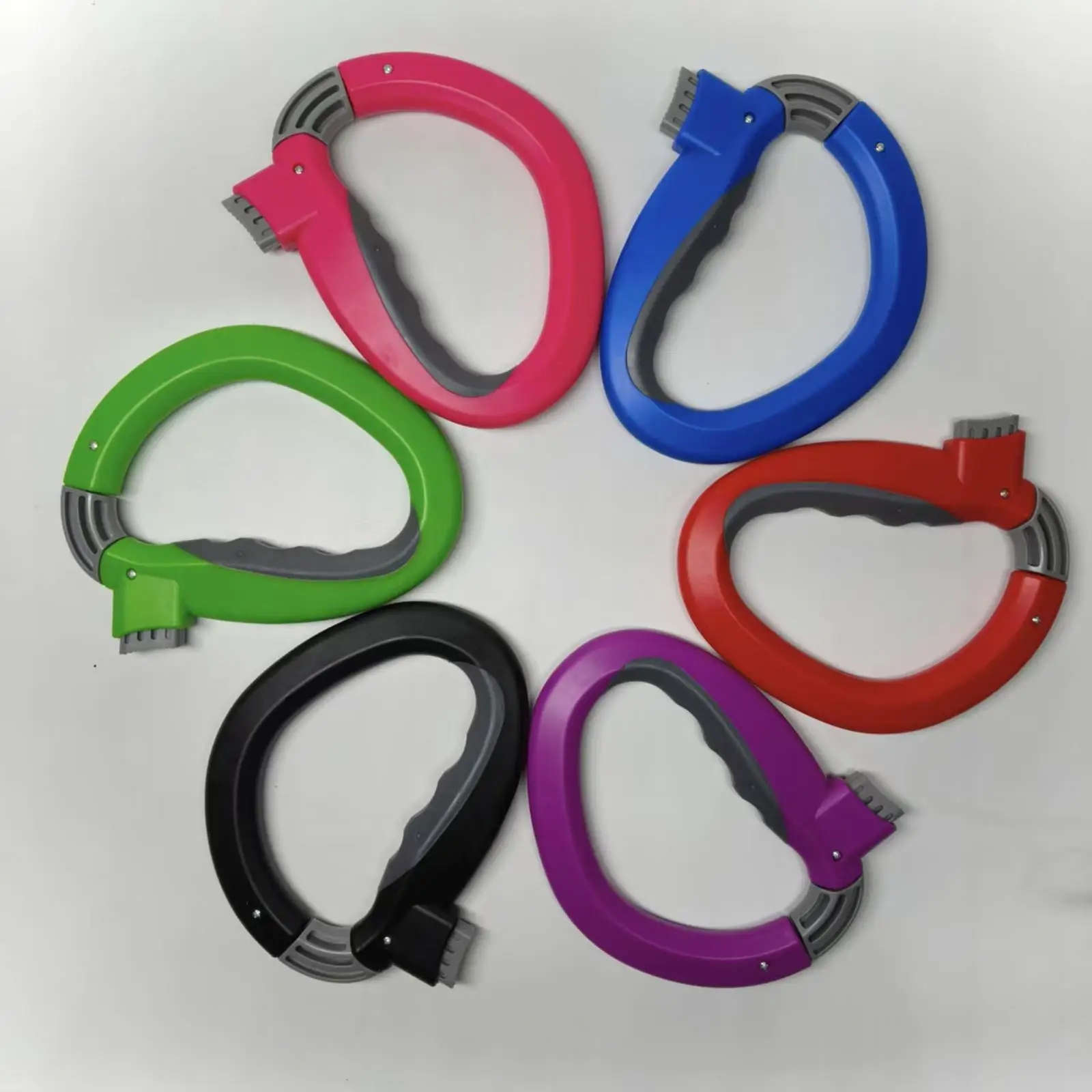 Soporte resistente para bolsas de la compra, con asa ergonómica y cómoda para transportar bolsas y usarlo en carritos de supermercado.