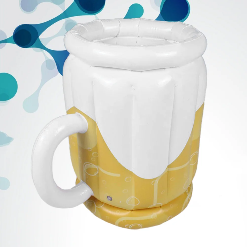 

Inflatable Serving Beer Bucket Eco-Friendly Long Lasting Deformation Resistant for Beach Wedding Inflatable Ice Bucket