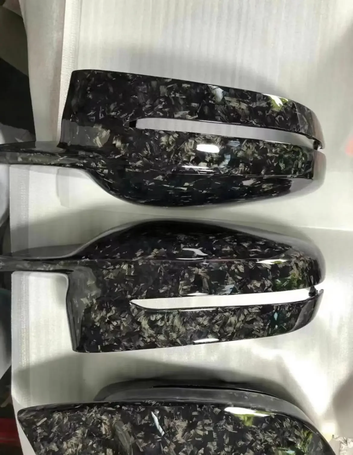 Forged Carbon Fiber Mirror Covers for G20/G28 G30/G38 2022 High Quality Forging  Cover LHD Replacement