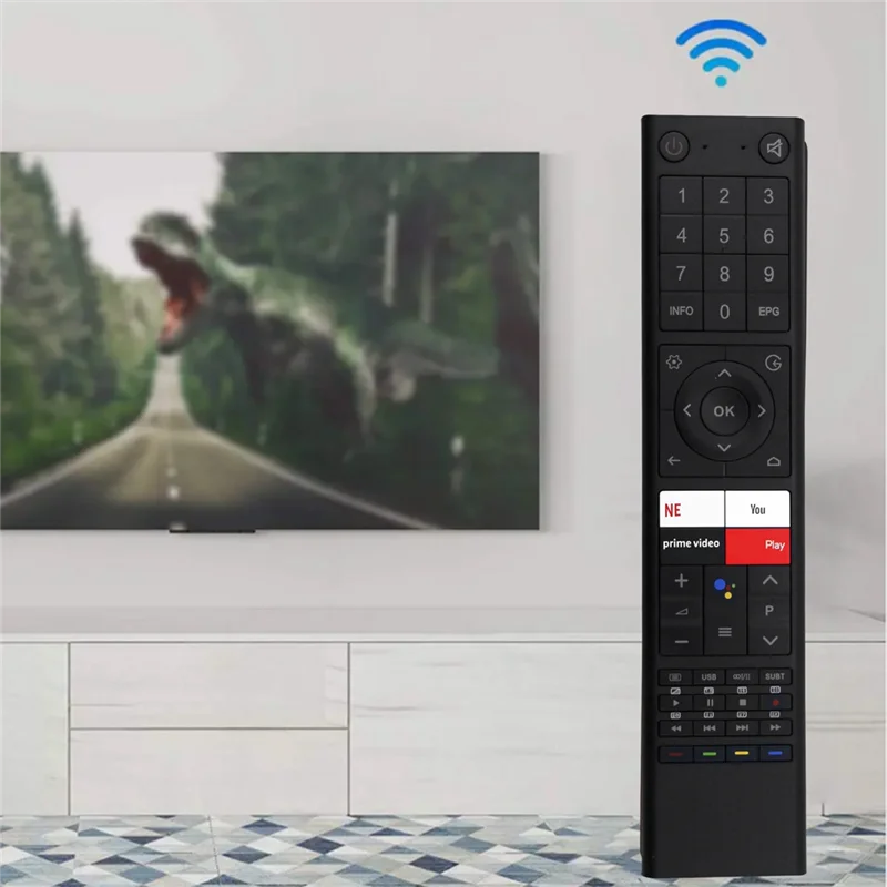 ABT-Replace GCBLTV02ADBBT Voice Remote Control For CHIQ LCD TV With Bluetooth