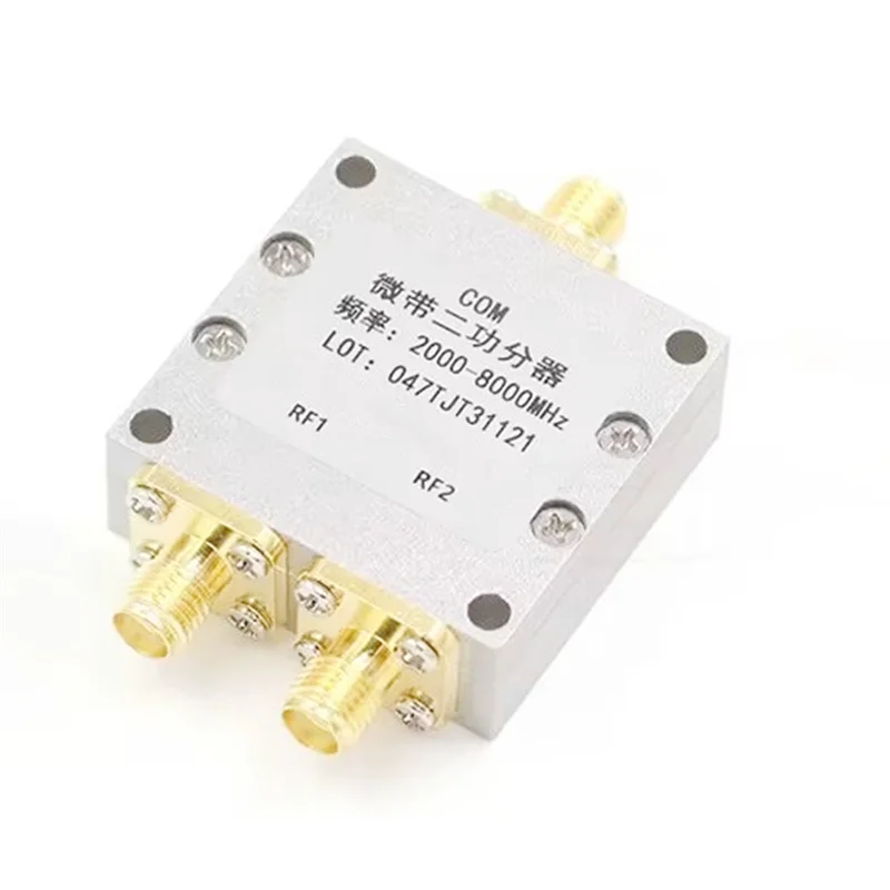 【T07A】SMA RF Microstrip Amplificatore di potenza 2000-8000 Mhz Divisore di potenza 2-8 GHZ Divisori di tipo N Combinatore RF