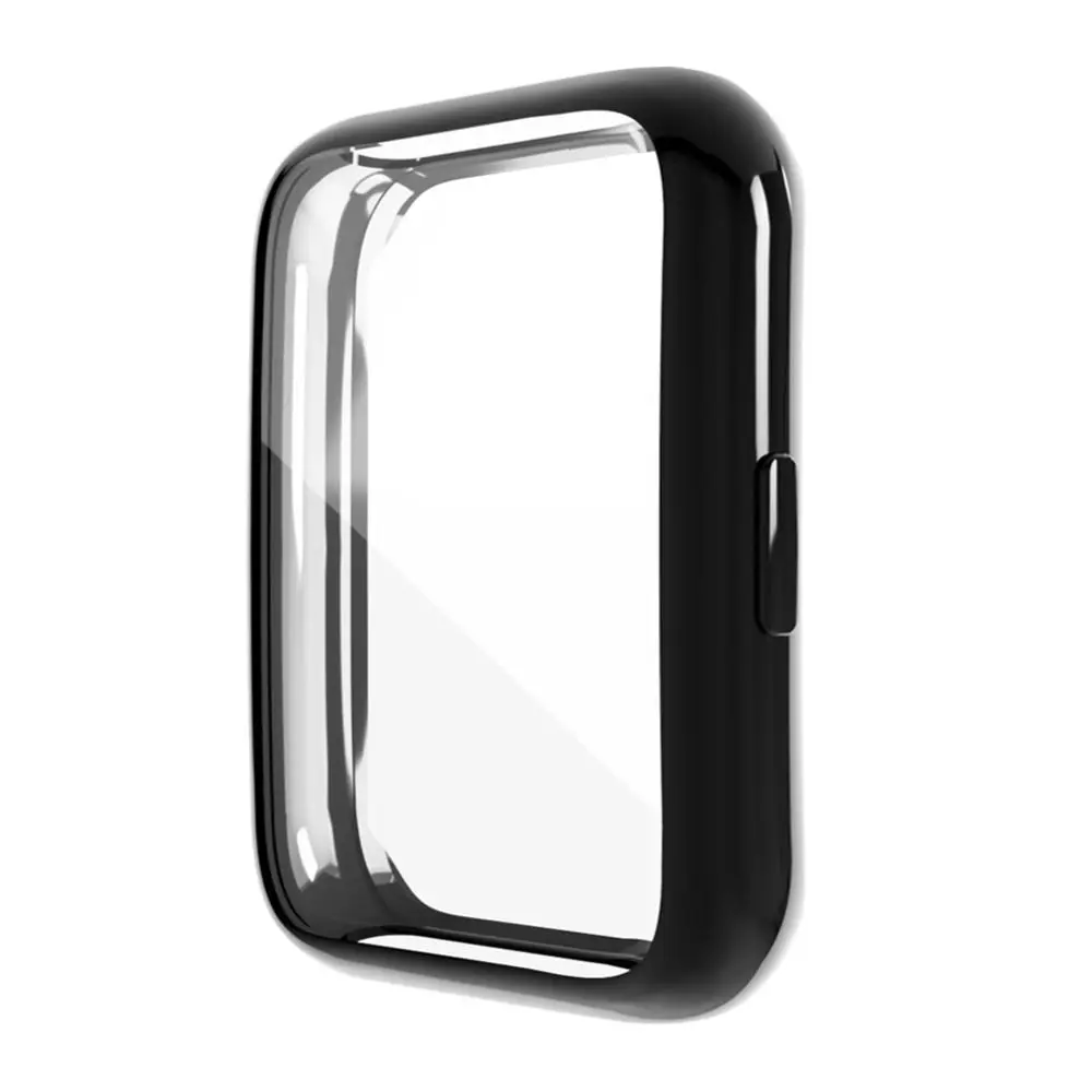 TPU Screen Protector Shockproof Full Coverage Full Protective Case Lightweight Smartwatch Watch Protective Case for Watch Fit 2