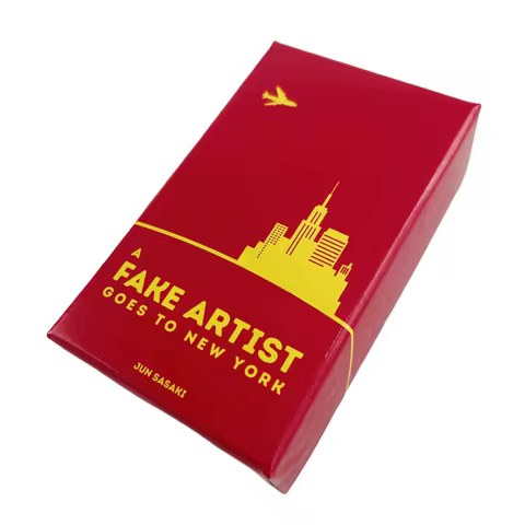 A Fake Artist Goes to New York Cards Game Board Deck For Party Playing