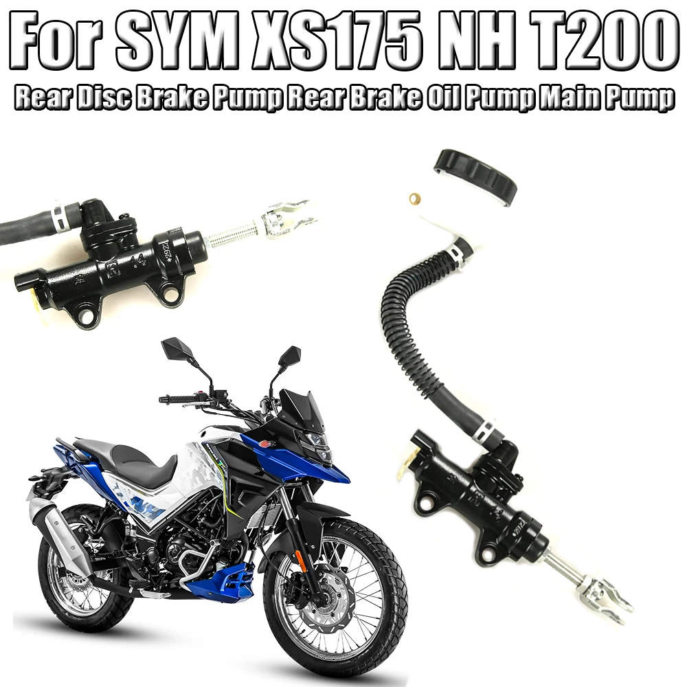 

Motorcycle Rear Disc Brake Pump Rear Brake Oil Pump Main Pump For SYM XS175 NH T200 XS 175 NHT200 NHT 200
