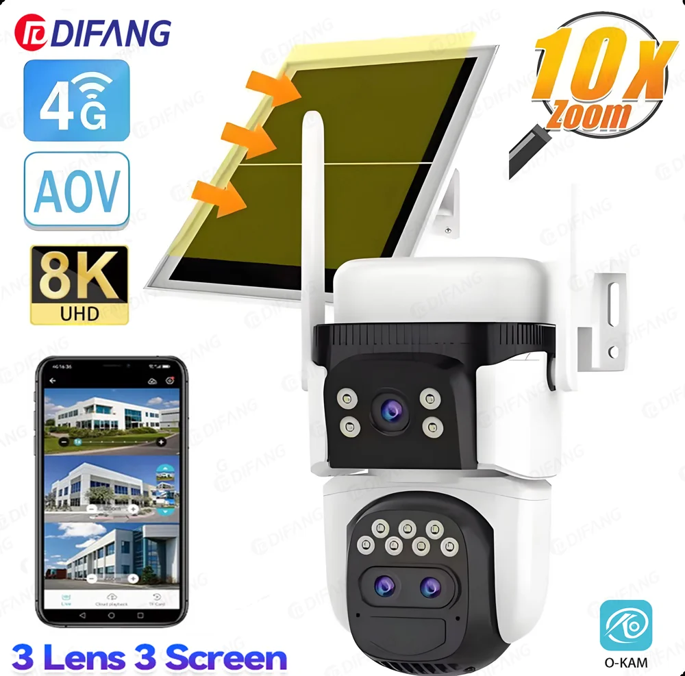 8K 15MP 4G Solar Ca… - image