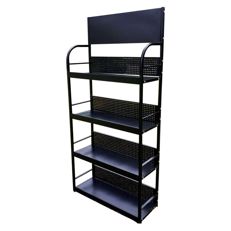 Supermarket Load-bearing Convenient Shelf Oil Commodity Shelf Lubricating Oil Display Shelf