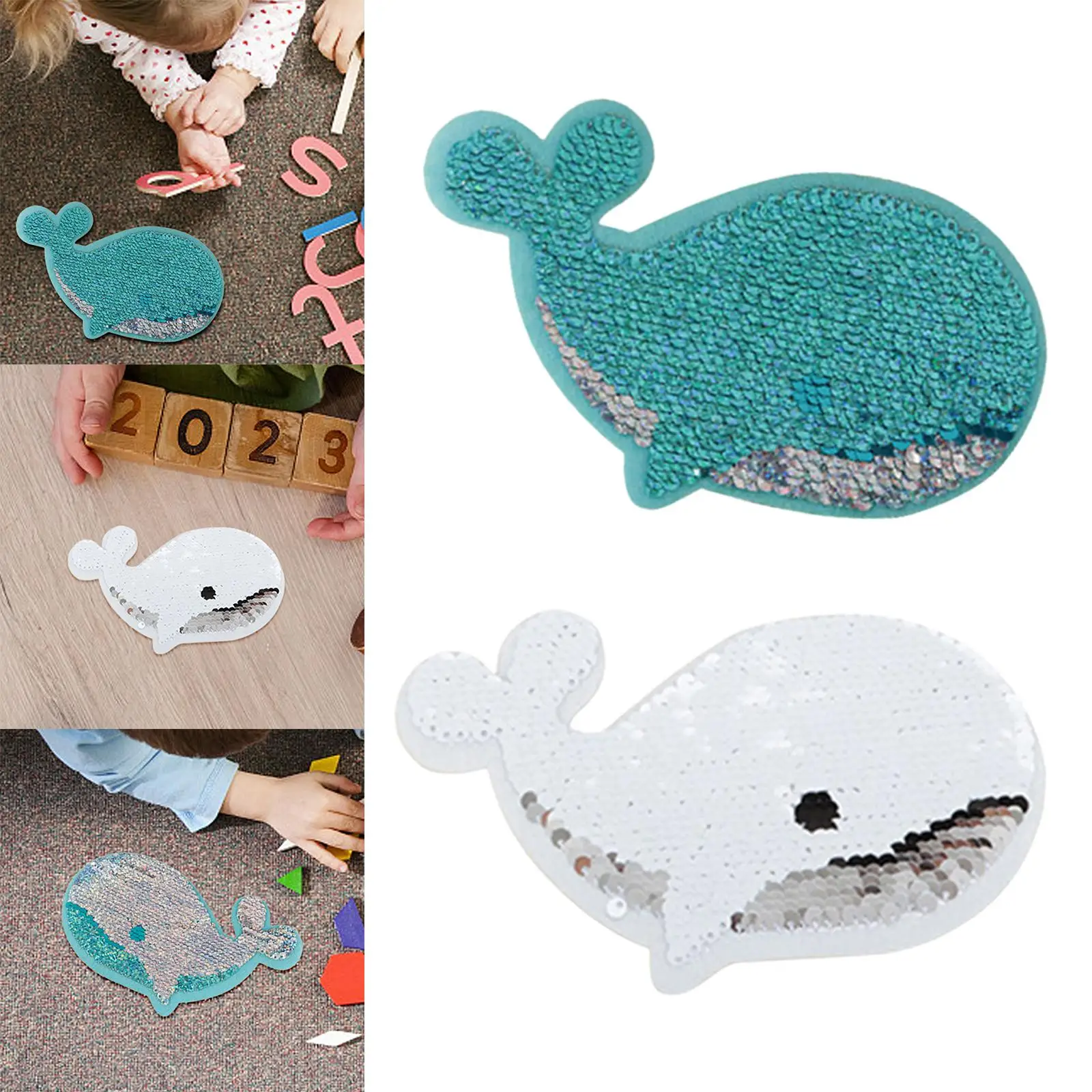 Kids Busy Board Sequins DIY Accessories Material Learning Activities for Boys and Girls Gifts