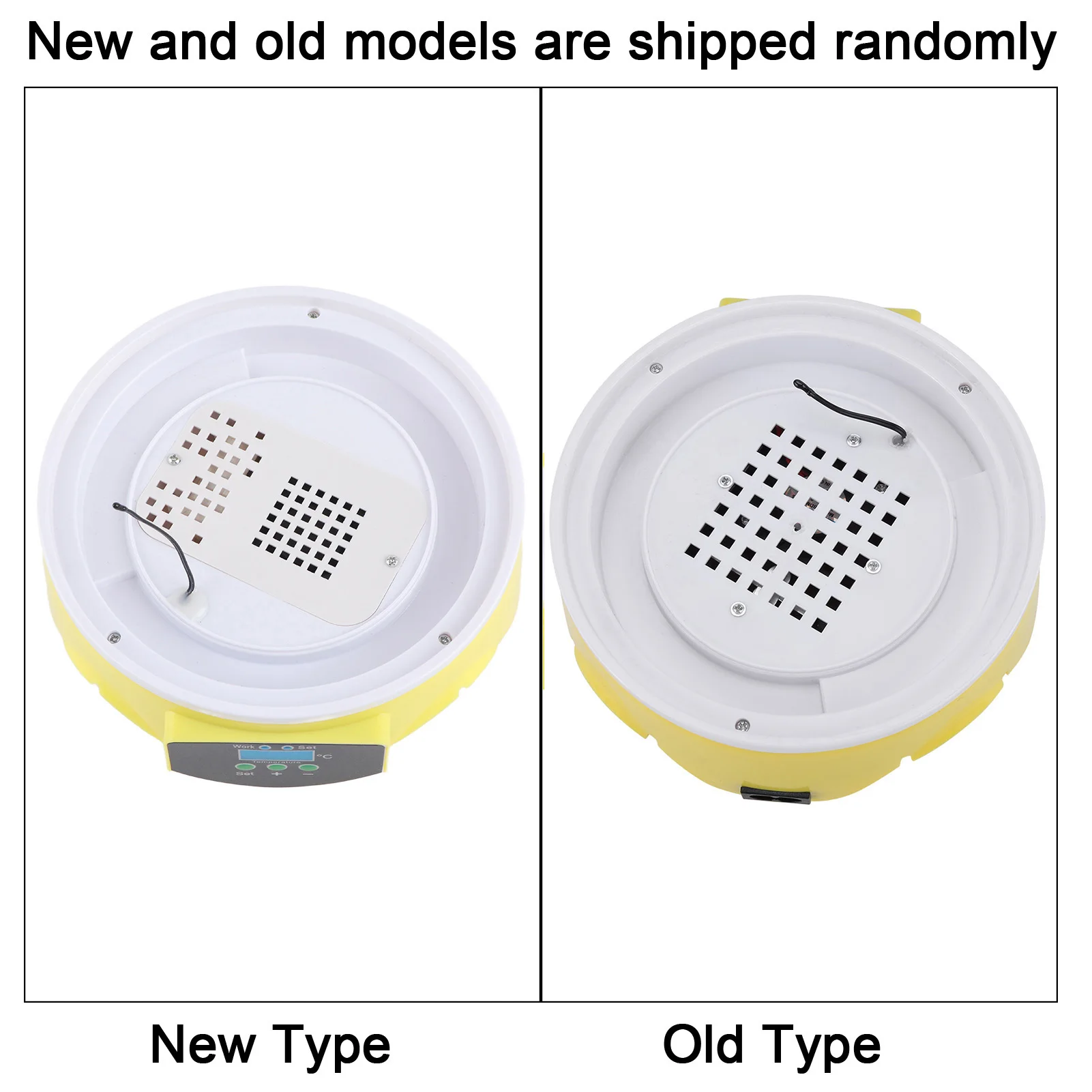 7 Eggs Digital Clear Manual Turning Incubator Hatcher Temperature Control Duck Bird Manual Turning Incubator