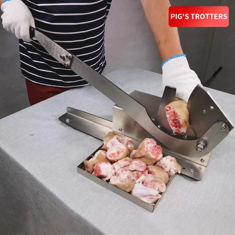 قاطع عظام كبير لقطع العظام والدجاج المجمد والبط ولحم البقر وقطع لحم الضأن والعمود الفقري قطاعة اللحوم التجارية المنزلية قطاعة العظام #4