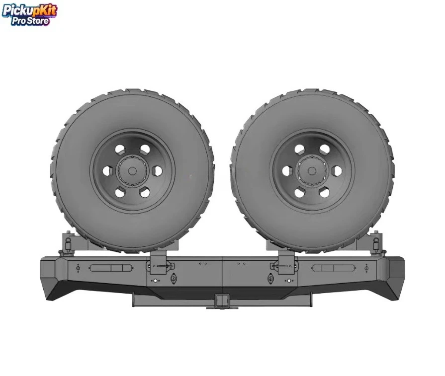 

Heavy-Duty Towing Steel Rear Bumper for Amarok 11-22