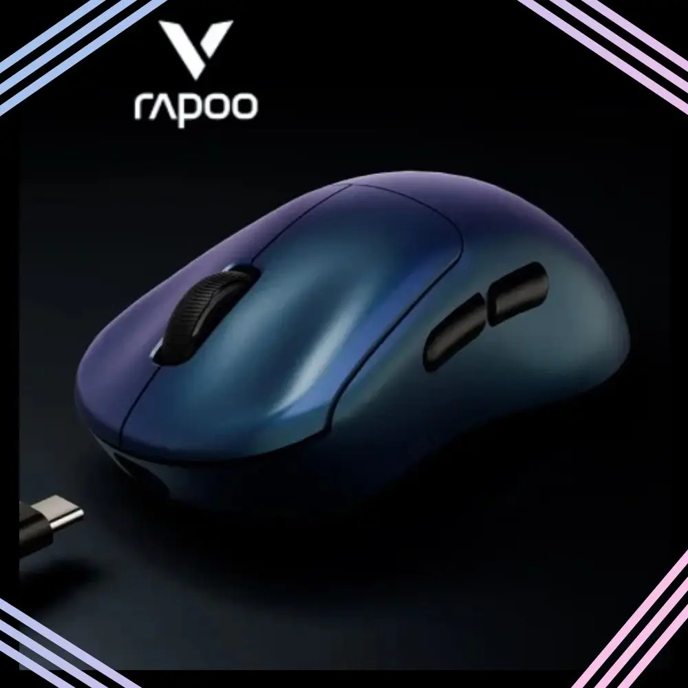 Rapoo VT3sMAX Master Edition Wireless Wired Dual Mode 49g Lightweight Gaming Mouse PAW3950 For Small Medium Hands 8K Laptop PC