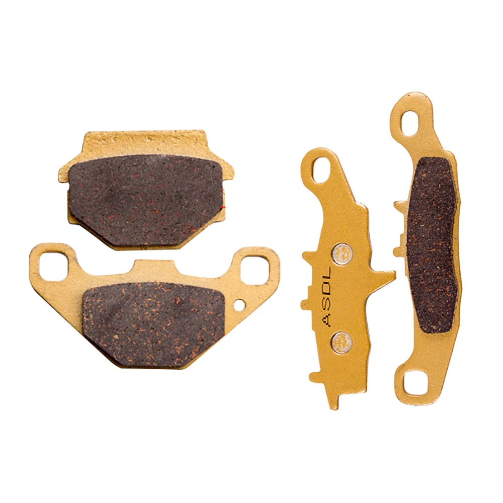 Motorcycle Front and Rear Brake Pads Set For KAWASAKI KLX KL 250 J1 J3 Stockman 250 2000-2002 KL250 Super Sherpa 250 1997 KLX250