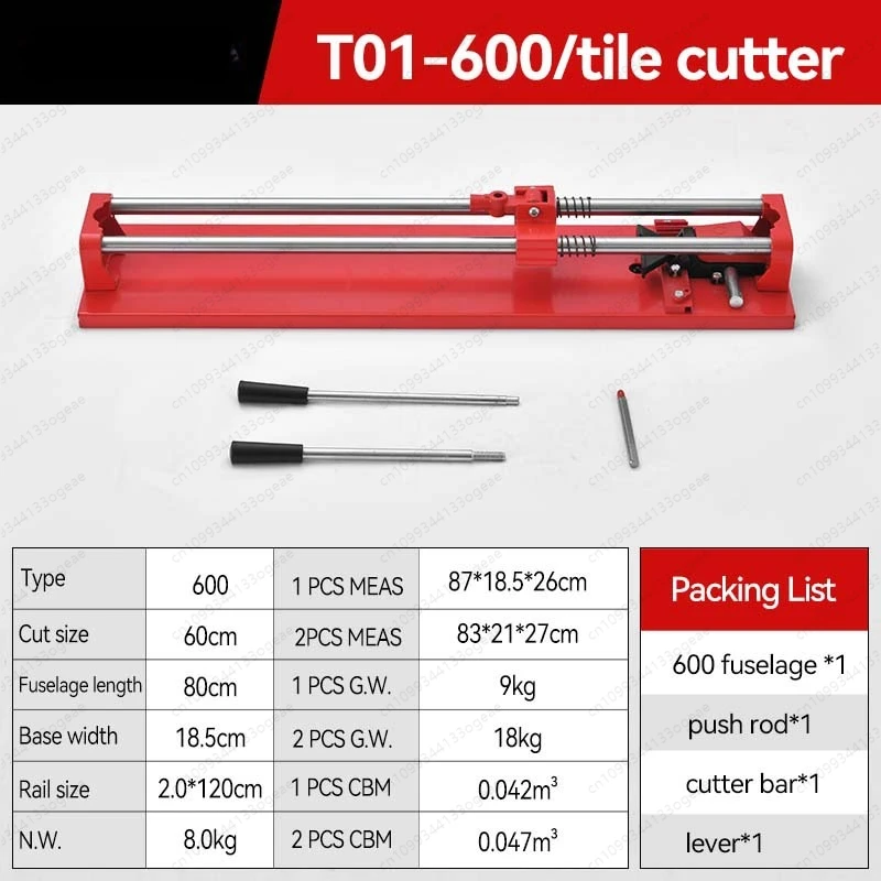 

Double track ceramic cutting machine ceramic hand push knife cutting ceramic tile wall tile all steel body
