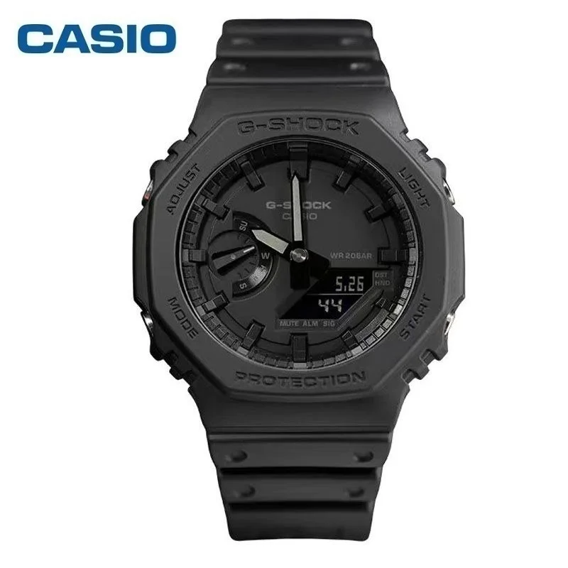 Casio GA-2100 Men's Watches Quartz Clock Fashion Casual Multi-Function Outdoor G SHOCK Sports waterproof Dial Dual Display Watch