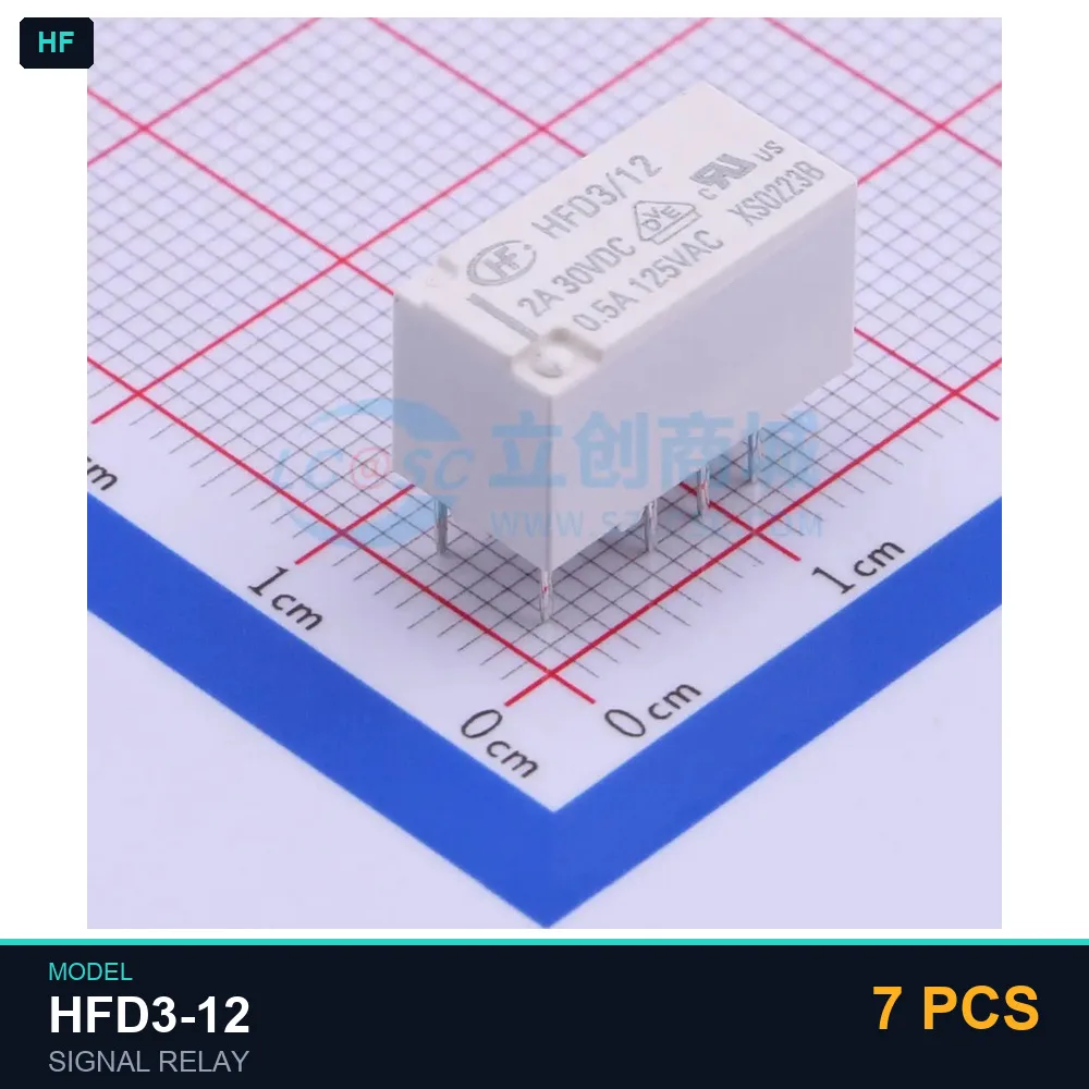 7 PCS HF HFD3-12 Signal Relay