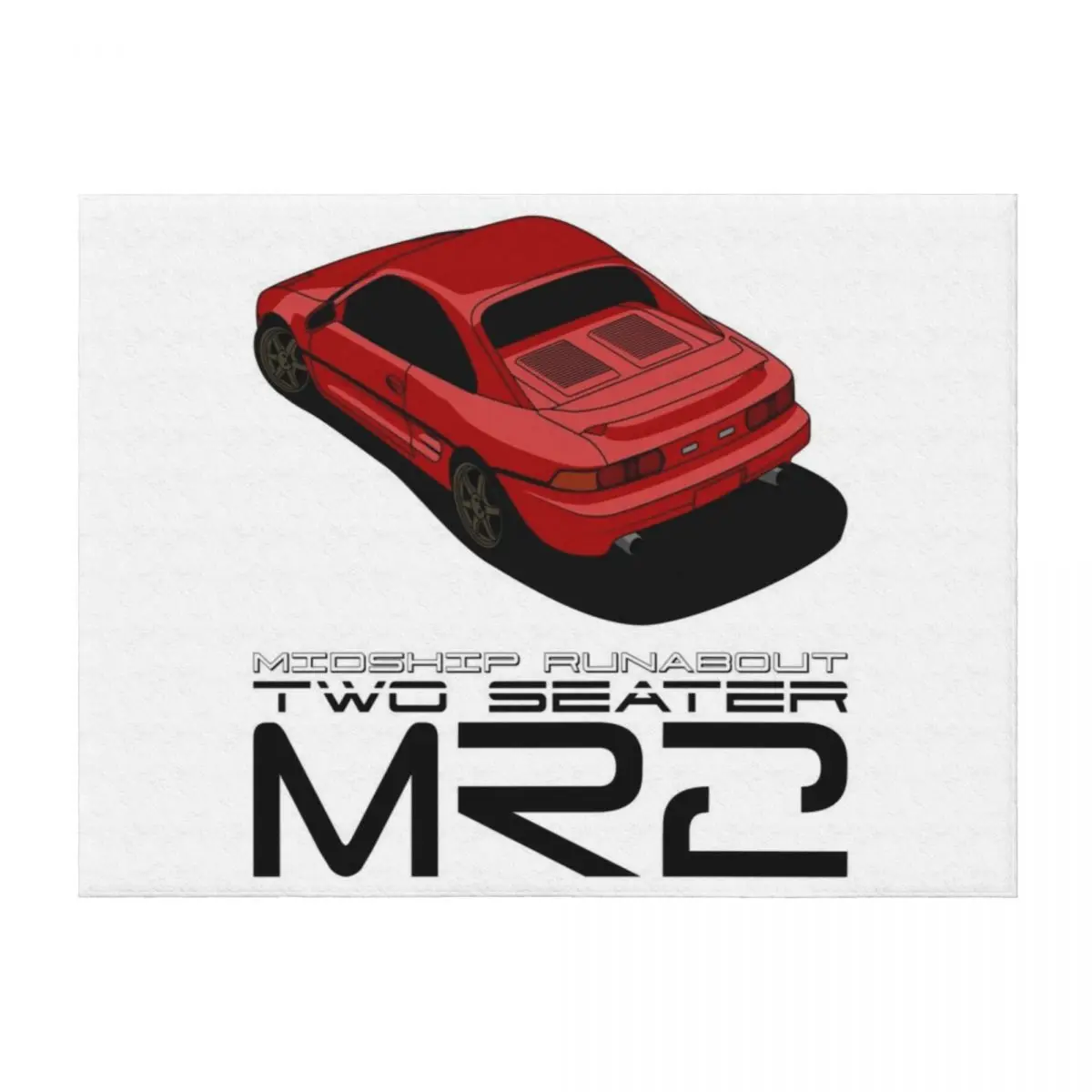 MR2 SW20 Throw Blanket Furry for babies sofa bed Picnic Blankets