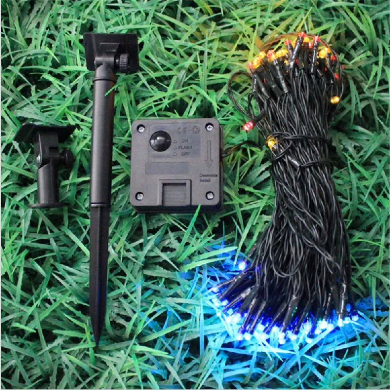 

8 Lighting Modes Twinkling Solar Powered Fairy Lights Solar LED String Lights for Outdoor Christmas Decoration