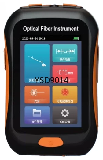 

NK2800 Active Fiber Test 1550nm 80Km Optical OTDR Tester Mini Reflectometer with Event Map VFL OLS OPM Touch Screen SC Connector