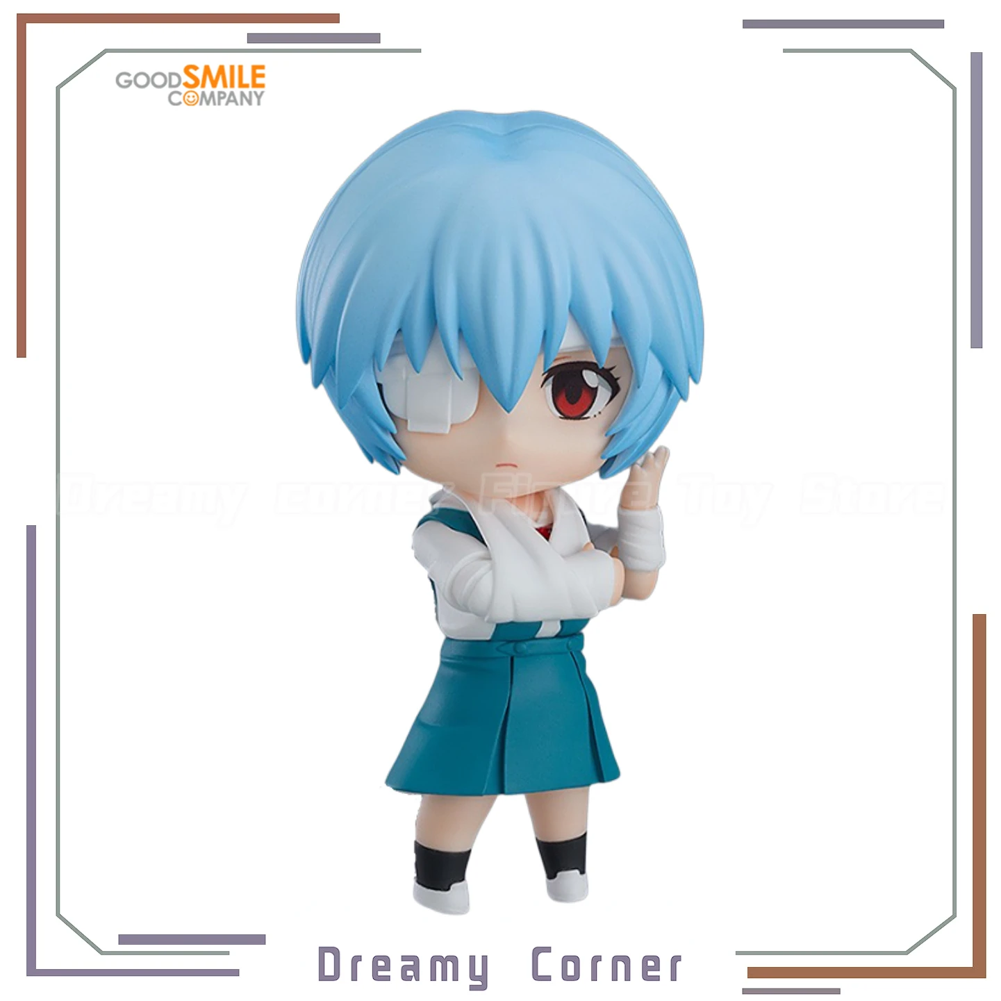 

【In Stock】GSC #1197 S-EVA REI AYANAMI Q-version Figure Toys Gifts Ornaments
