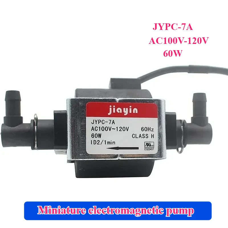Jiayin JYPC-7A Electromagnetic Pump 110V High Efficiency for Steam Iron Water Tank Mop Coffee Machine Accessories