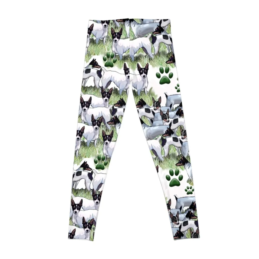 A bevy of Fox Terriers Leggings Jogger pants Women's high waist Womens Leggings