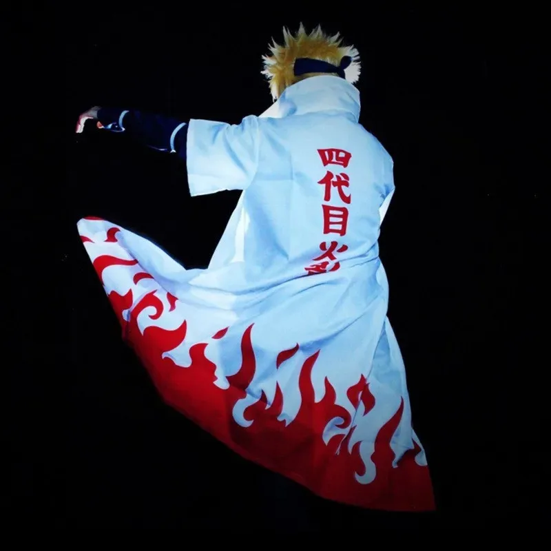 Anime Hokage Uzumaki Ninja Cosplay Costume Uchiha Tobi Obito Halloween Party Suit Cool Coatx;8's,6;