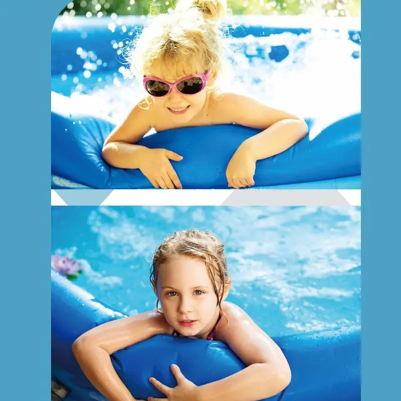 Piscina inflable grande, piscina inflable plegable para niños pequeños, estanque de natación, bañera inflada multiusos, parque infantil de agua para exteriores