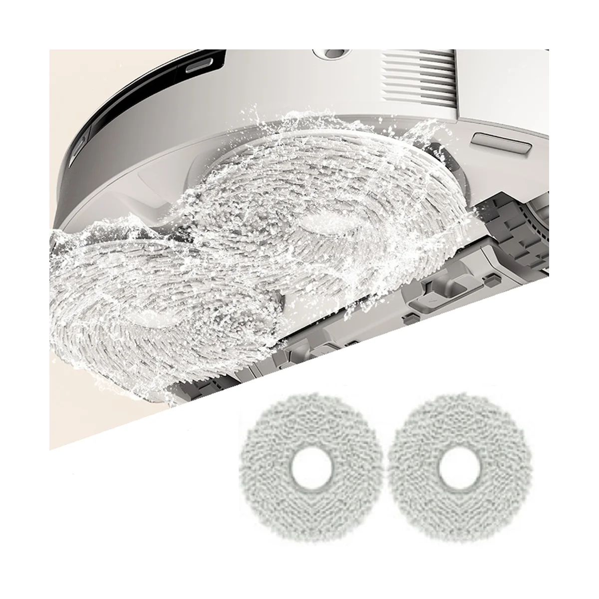 

Main Side Brush Dust Bag Mop Cloth Filter for Deebot T20/T20MAX/T20PRO/X1 OMNI/T10 Omni/Turbo Vacuum Cleaner