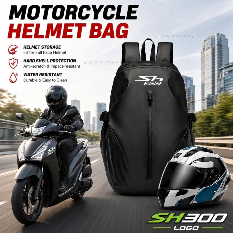 

Рюкзак Knight для мотоциклетного шлема, сумка для путешествий, водонепроницаемая, большой вместимости, для Honda SH300 SH 300 SH300I SH 300I I