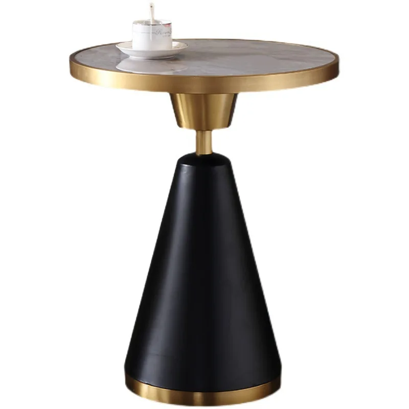 Industrial Luxury Modern Round Stainless Steel Durable Coffee Table Side Table Set Customized Color For Living Room Low Price