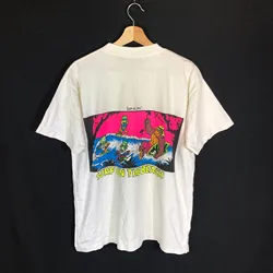 Vintage Surf Skate Design Hawaii Surfing Town Country Promo Large T shirt