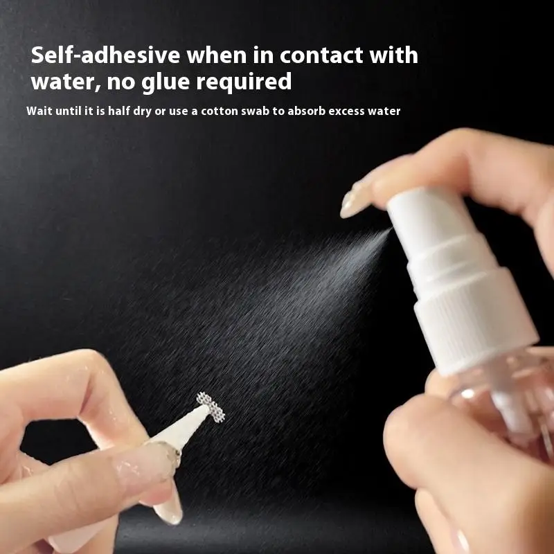 180/300/600 pces invisível nenhum traço renda ultra fino respirável local fita dupla pálpebra para o olho inchado água ativada aderência