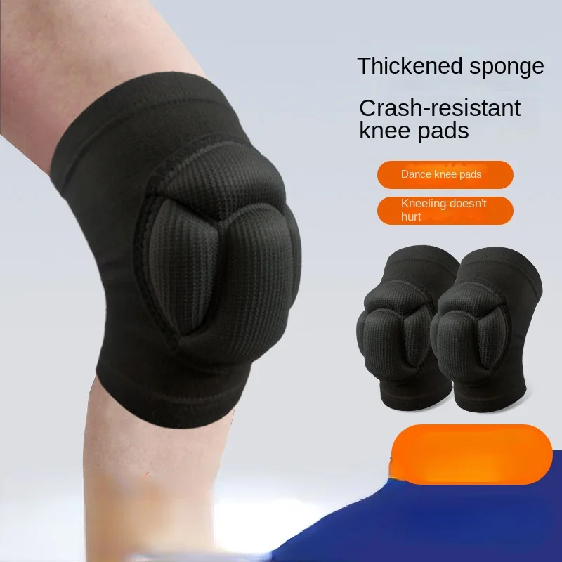 

Protective Knee Pads Thicken Sponge Brace Knee Guards Volleyball Extreme Sport For Dancing Anti collision Elastic Knee Protector