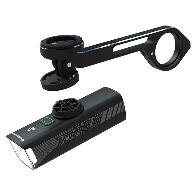 Bicycle lights and GPS cycling computer installation base, Garmin quick release rotating bracket, multi-functional extension bra