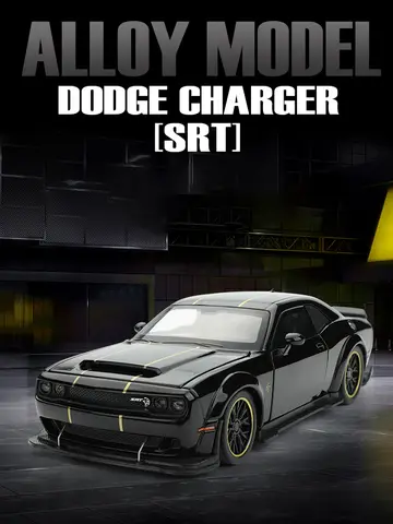 1:32 Dodge Challenger SRT Hellcat Redeye V8 Alloy Metal Diecast Model American Muscle Sports Car Collection Of Hobby Decorations