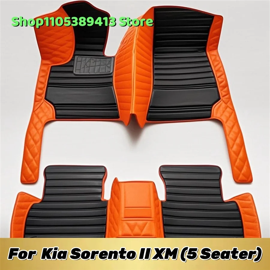 

Car Mat Interior Accessories Custom Car Floor Mats For Kia Sorento II XM (5 Seater) 2012 2011 2010 2009 - Mats Carpets