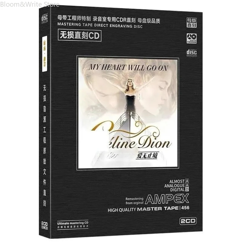 

Классическая коллекция CD-дисков Celine Love Song - оригинальный аудиоматериал без потерь качества, музыкальные записи для Walkman, музыкальные подарки, 2 CD-диска