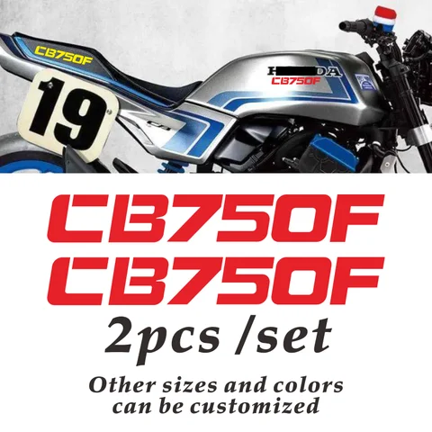 오토바이 자동차 스티커 휠 페어링 헬멧 스티커 데칼, 혼다 CB750F CB 750 F, 8 인치