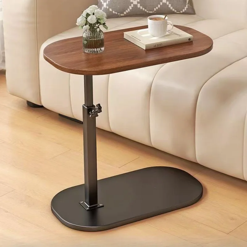 Movable Home Living Room Side Table Simplicity Coffee Table C Shaped Side Table Living Room Modern Light Luxury Style Liftable