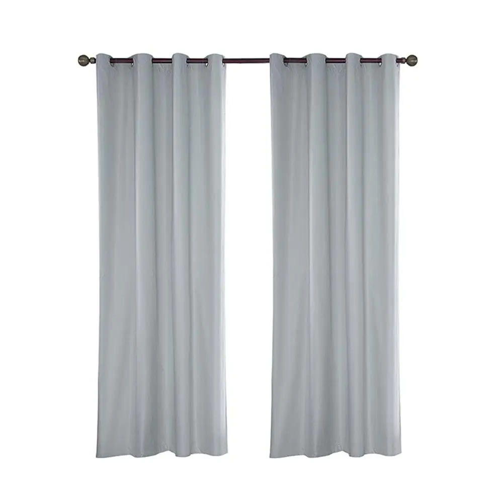 

Outdoor Sunshade Curtains, Sun Protection Easy Install Perforated Cloth Without Pole For Home Window 137x213cm White