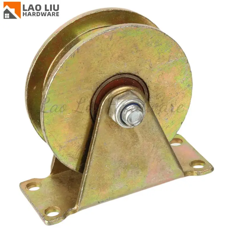

Heavy Duty Triangle Wheel with U-Shaped Bearing Groove (90MM Diameter) – Specialized for Movable Door Guide
