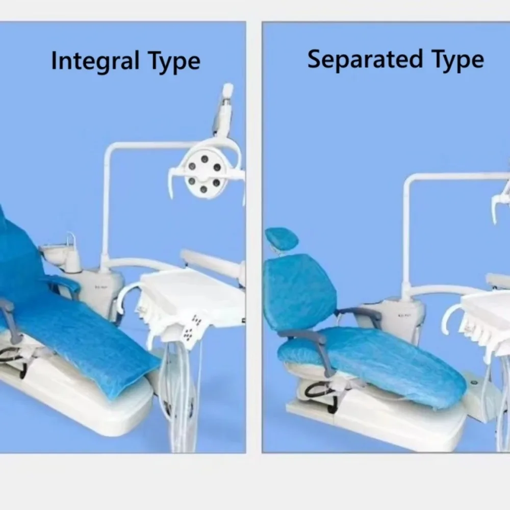 10-częściowy jednorazowy pokrowiec na krzesło dentystyczne Przenośny pokrowiec na stół z włókniny Akcesoria do krzeseł dentystycznych