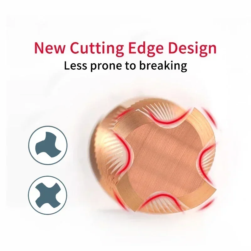 Chowmaster 1/3/Full Thread Milling Cutter Carbide Coated Thead Router Bit for Steel CNC Tools P0.5 P0.6 P0.7 P0.8 P1 P2 P3