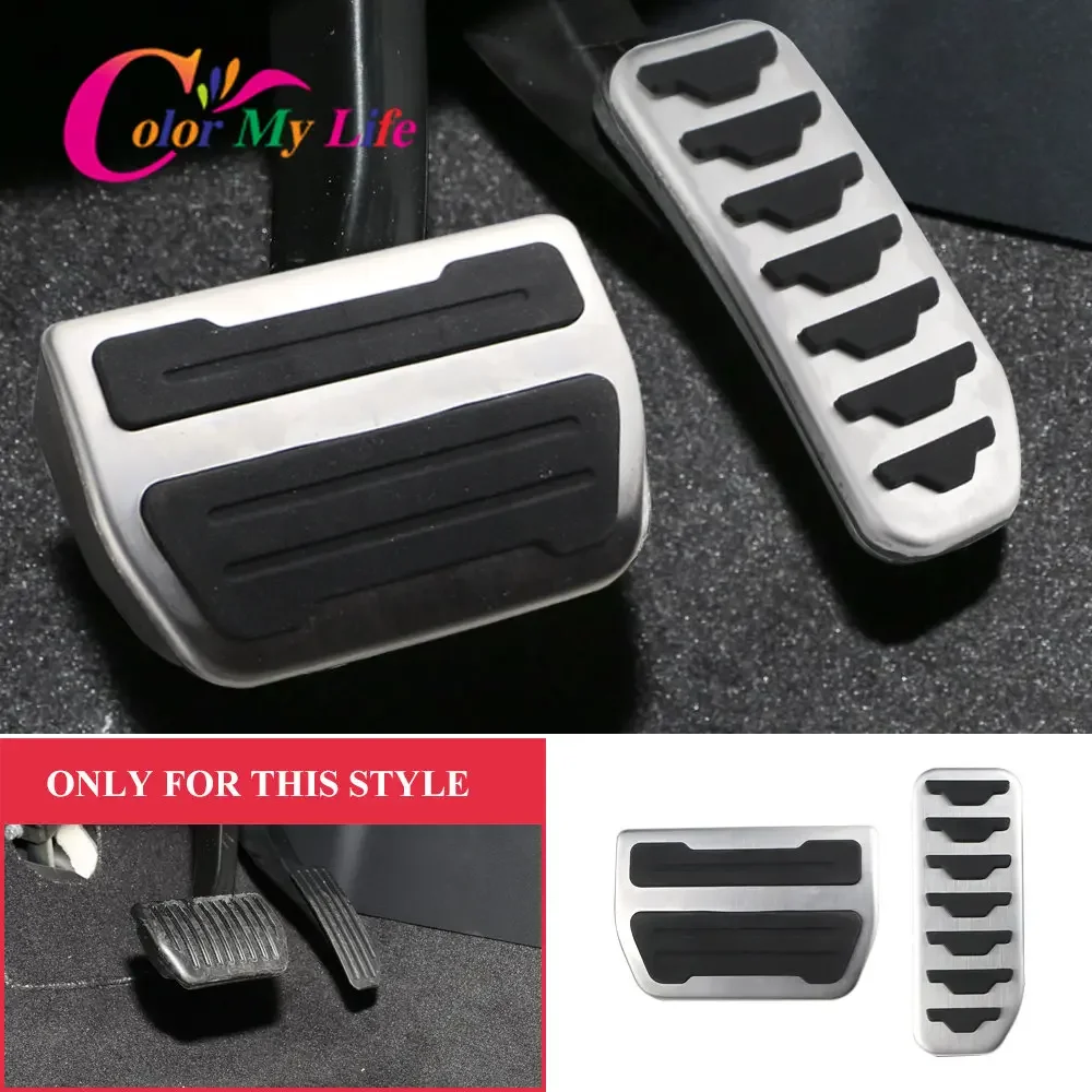 Stainless Steel Car Pedals for Land Rover Evoque 2012-2022 Discovery Sport Rang Rover Velar 2017-2022 Auto Pedal Cover