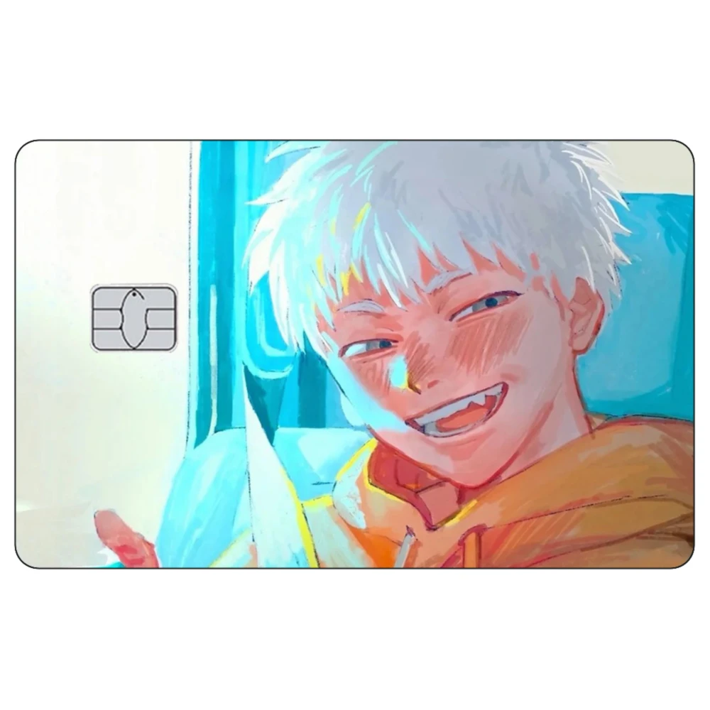 ملصقات Anime The Summer Hikaru Died لبطاقة الائتمان غير اللامعة لبطاقة البنك VISA Mastercard JCB وغيرها من البطاقات المغناطيسية IC