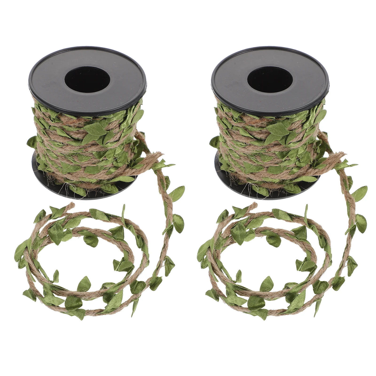 DIY Leaf Rattan Decor Rope with Bright Fresh Look Easy to Cut and Use for Various Decorative Purposes Artificial Rope