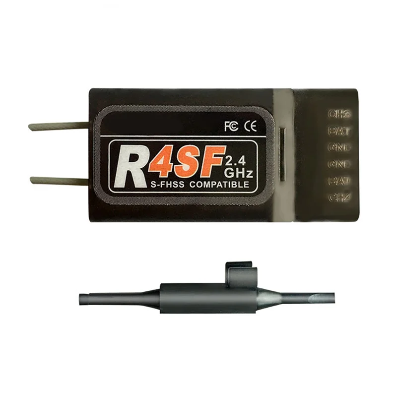 Receptor A13E-2.4G R4SF, receptor Compatible con S-FHSS/FHSS de 4 canales para Futaba T10J/T14SG/T18SZ/4PKS-R/T4PX