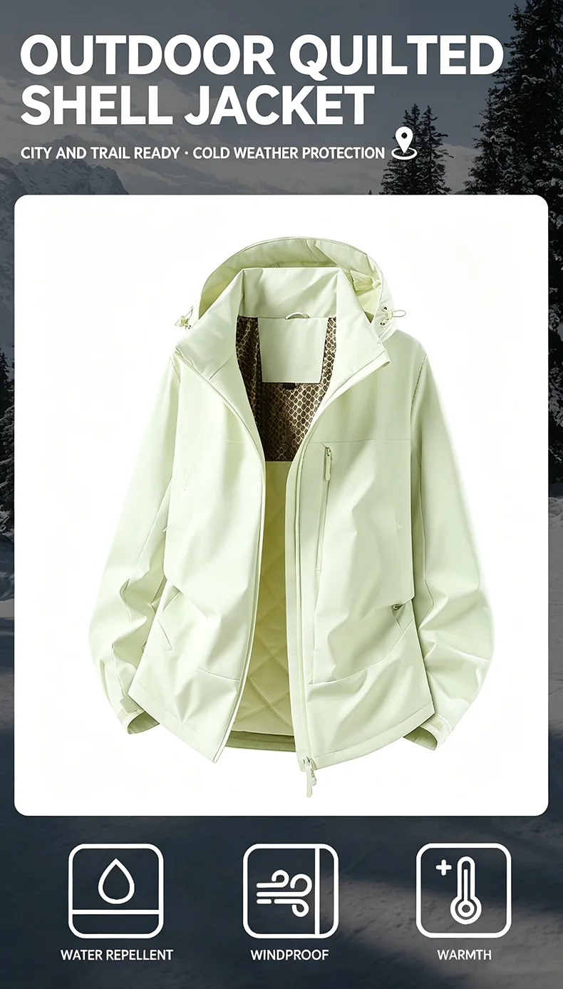 LNGXO Skianzug Herren Winter Thermisch Wasserdicht Winddicht Snowboardjacke Ski Klettern Wandern Baumwollgefütterte Snowboardbekleidung – Detail 3