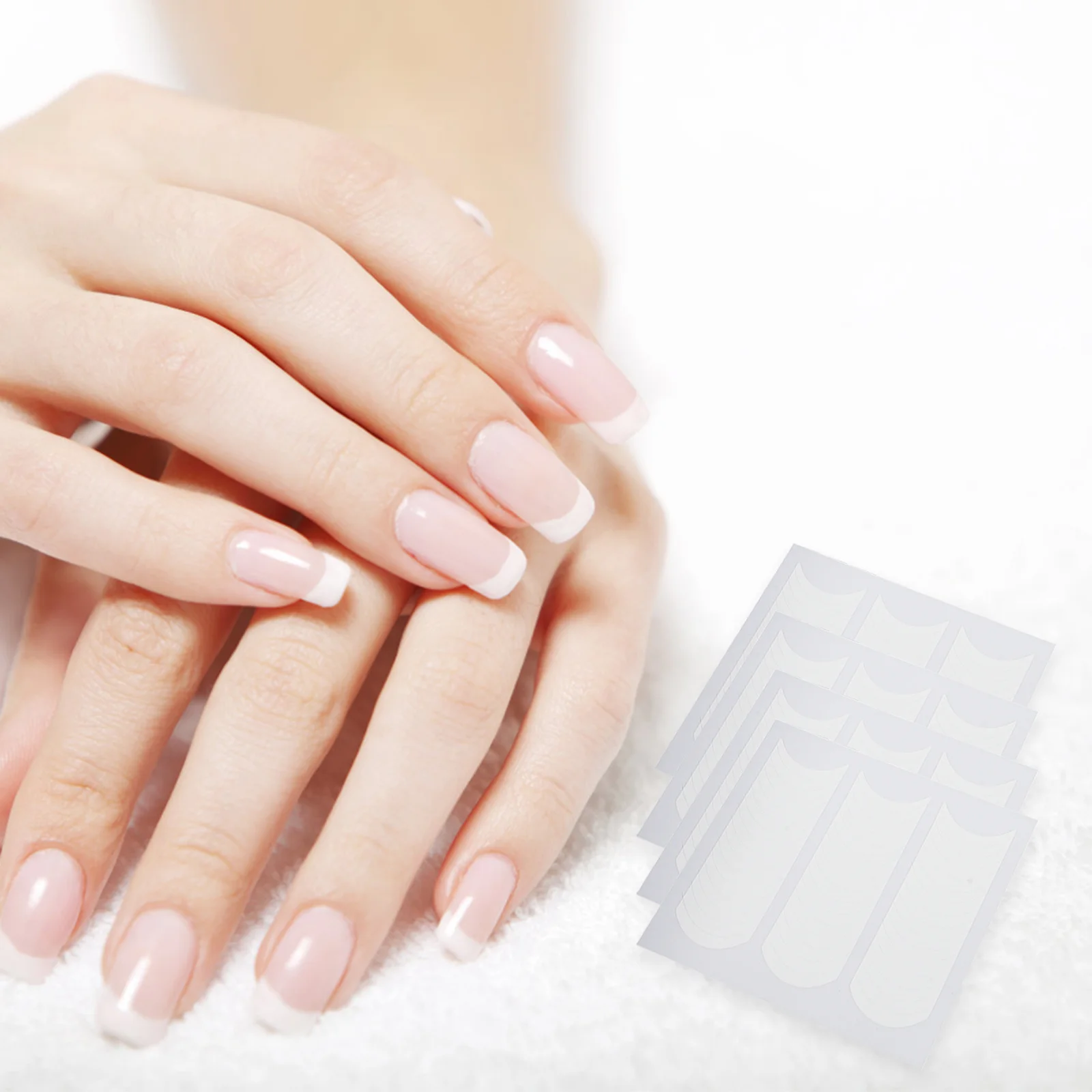 

90 Sheets French Manicure Sticker Set for Precise Nail Art Application Nail Guide Sticker Decorative Tool Manicure Decal